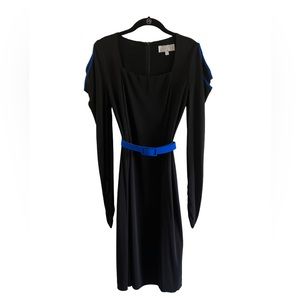 Badgley Mischka Dress with Cold Shoulders